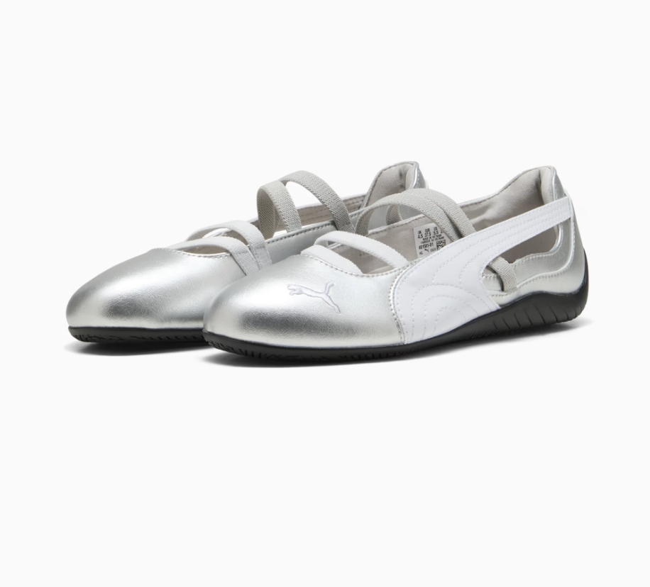 PUMA SPEEDCAT BALLET COLLECTION เธชเธต PUMA Silver-PUMA White - Image 3