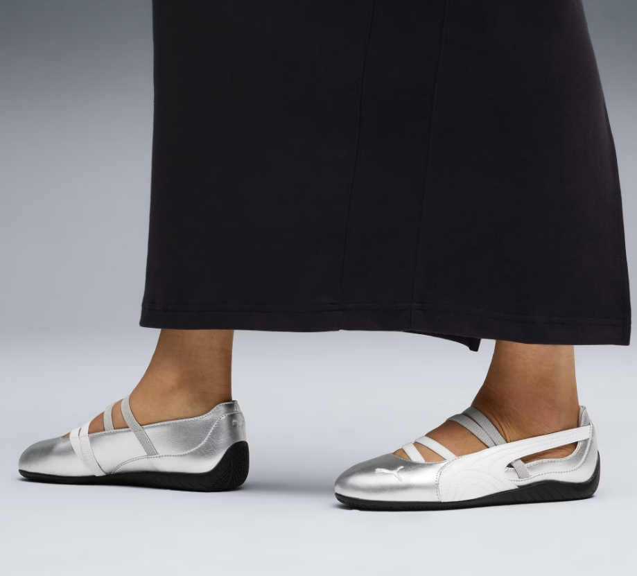 PUMA SPEEDCAT BALLET COLLECTION เธชเธต PUMA Silver-PUMA White - Image 4