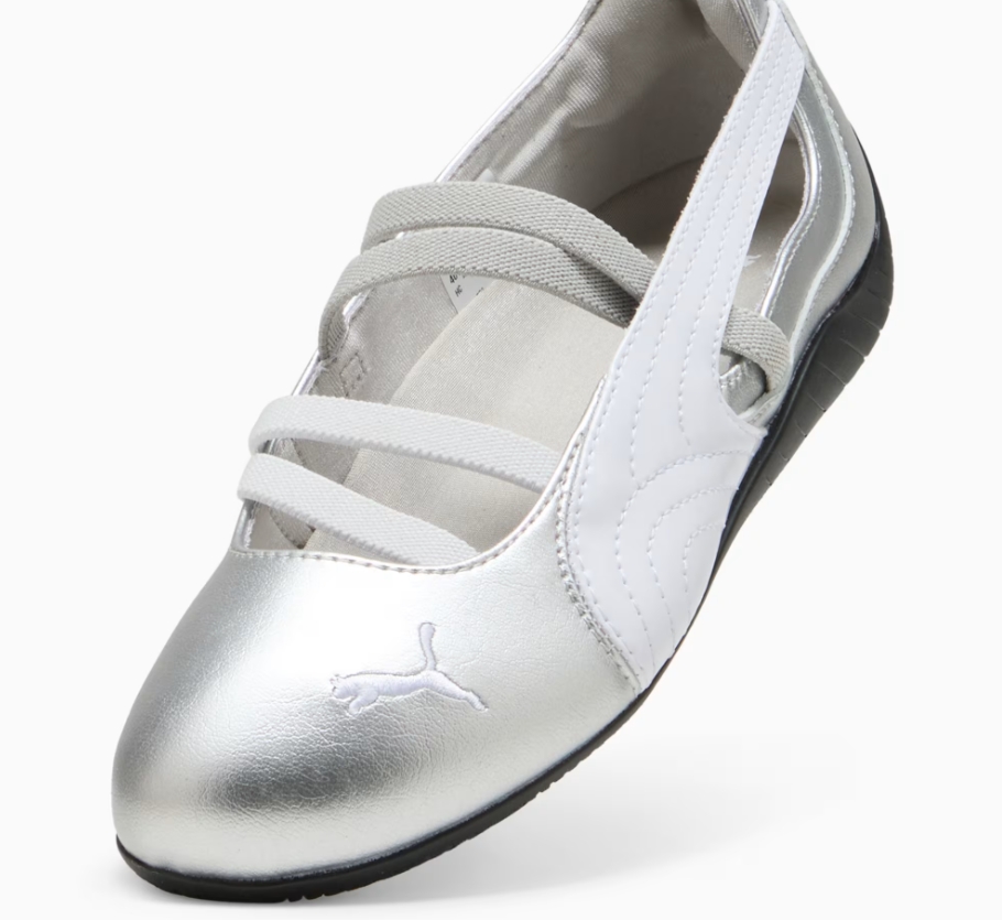 PUMA SPEEDCAT BALLET COLLECTION เธชเธต PUMA Silver-PUMA White - Image 6